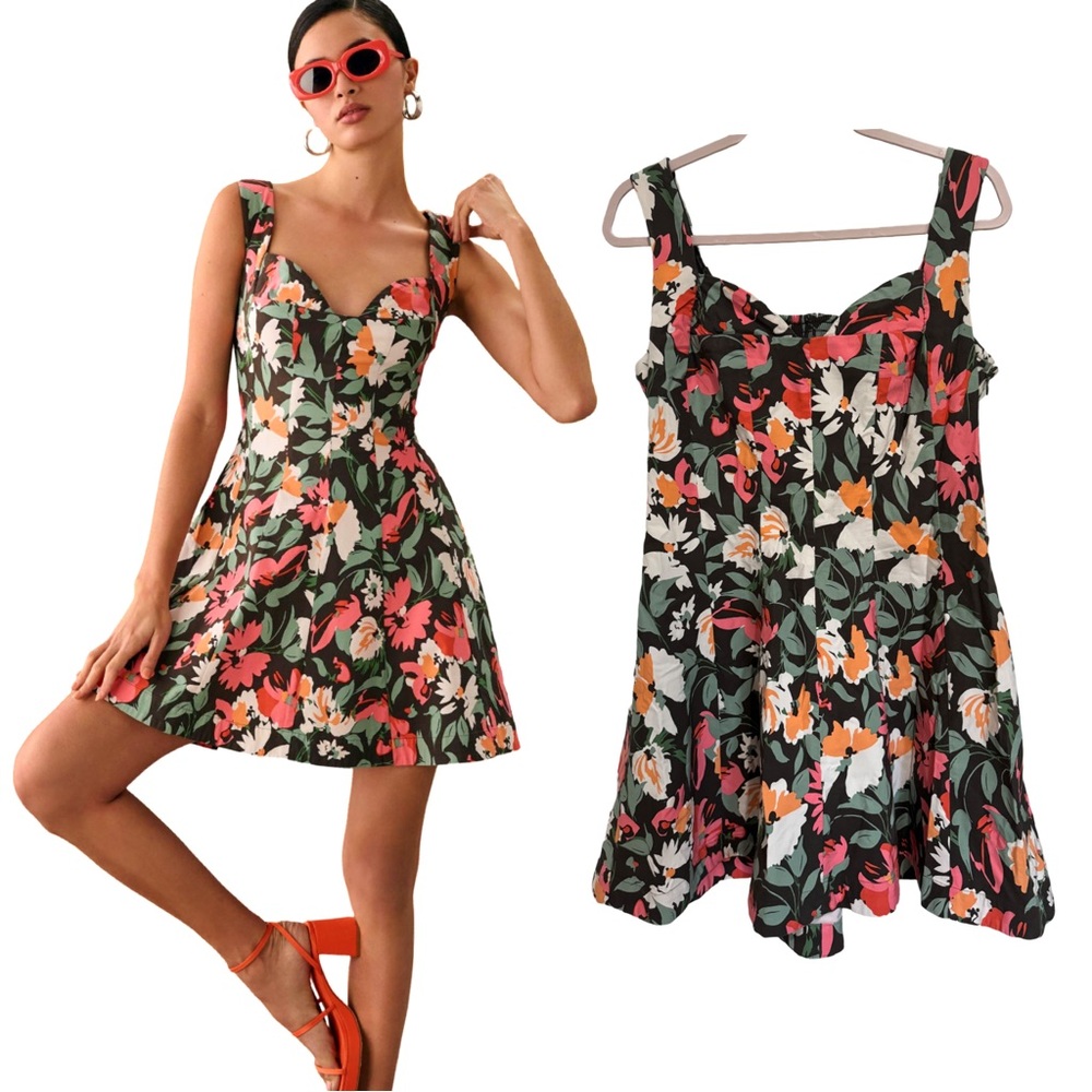 By Anthropologie Sweetheart Floral‎ Mini Dress